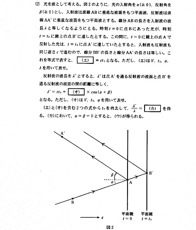 2017年　九州大学物理　第３問