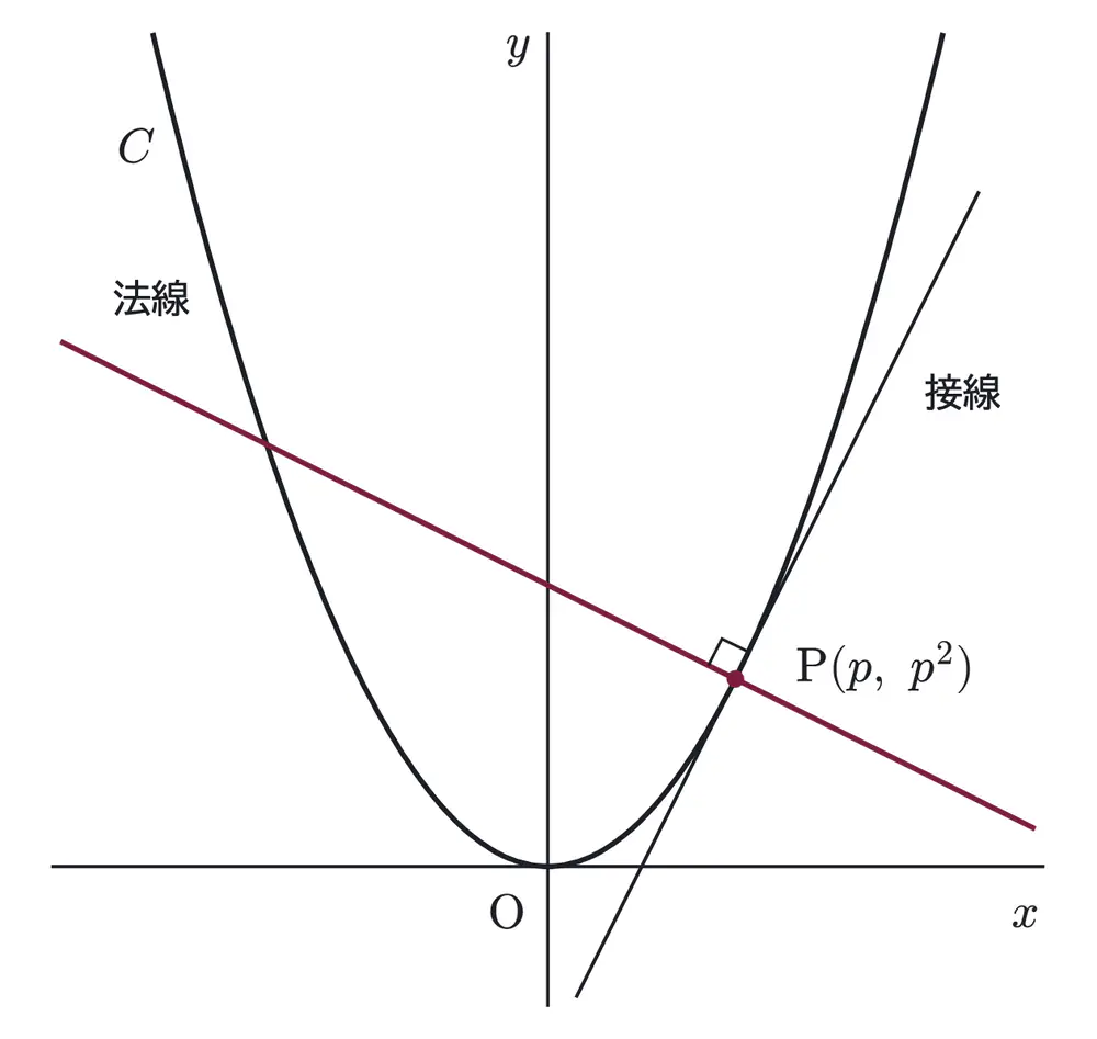 2008年九州大学文系数学 第2問 解答の方針の図
